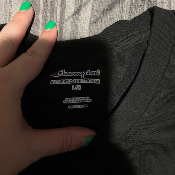 size large men’s champion tshirt - Picture 2 of 2